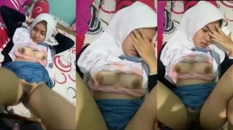 Bokep Sma abg jilbab cantik ngewe pasrah keenakan