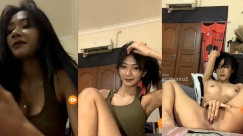 Bokep Vcs selebgram cantik digodain sampe sange